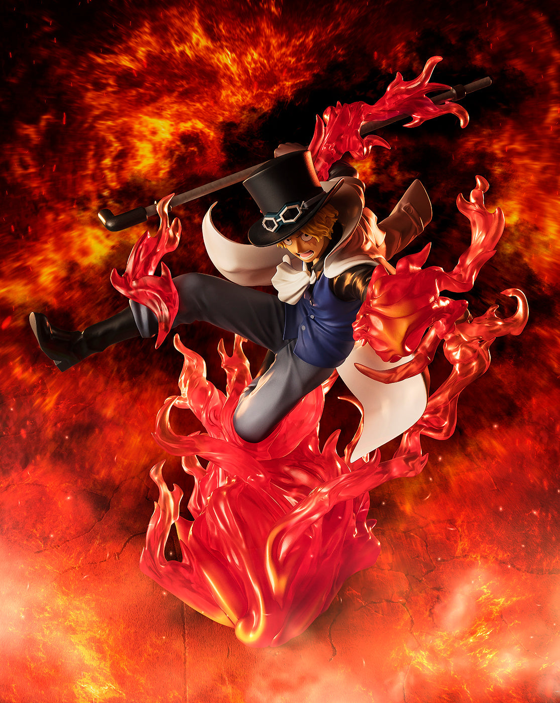 Figuarts Zero Extra Battle One Piece Sabo (Fire Fist Rook Check) Statue