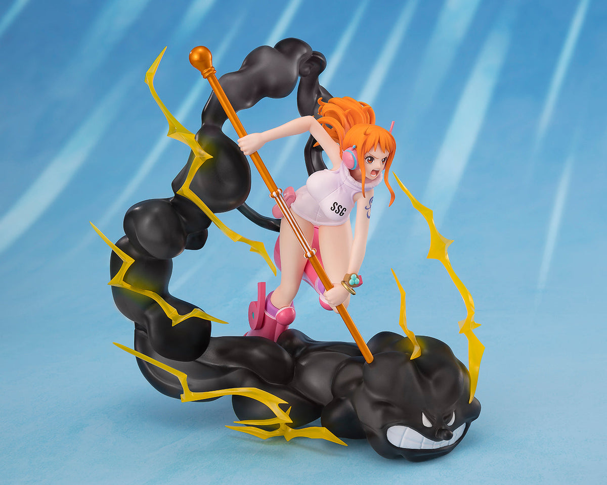 Figuarts Zero Extra Battle One Piece Nami (Lightning Blast) Statue
