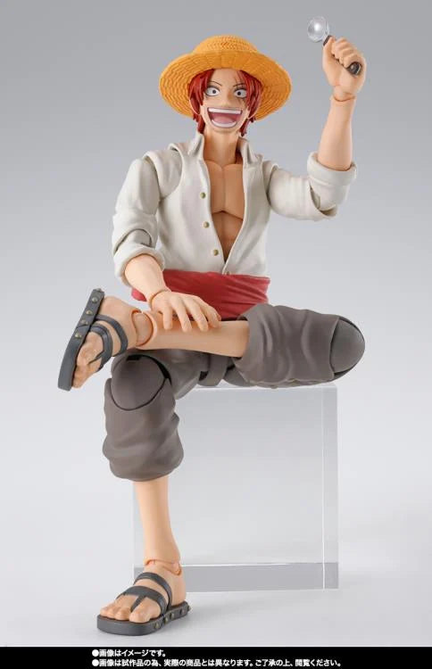 S.H. Figuarts One Piece Shanks and Monkey D. Luffy (Childhood) Action Figure