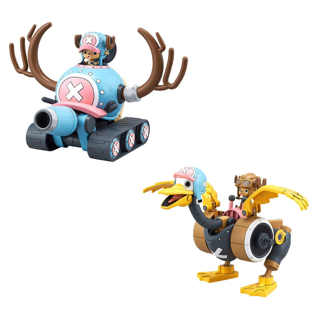 Bandai One Piece Chopper Robot 01 Chopper Tank & 02 Chopper Wing Set of 2 Model Kit