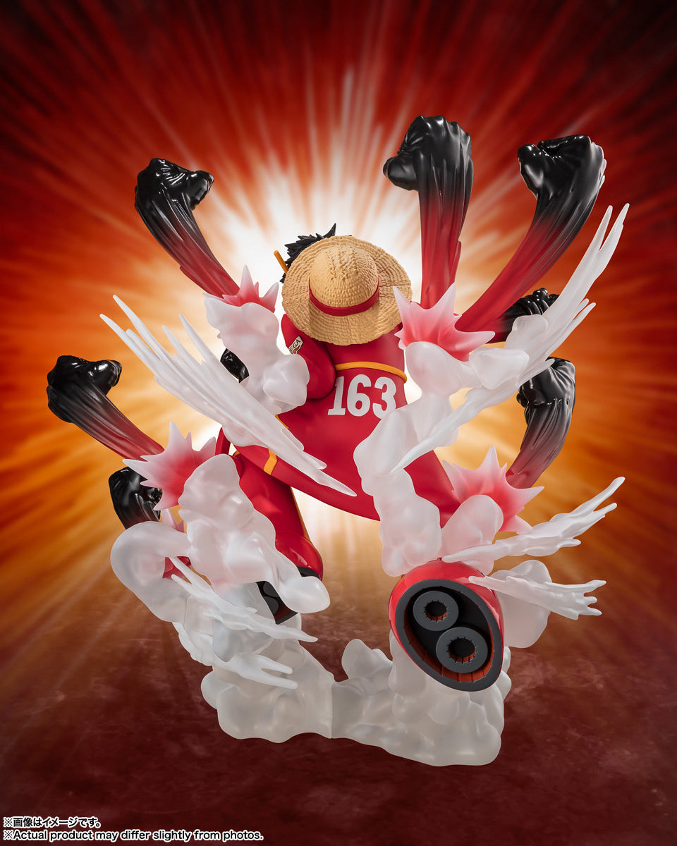 Figuarts Zero Extra Battle One Piece Monkey D. Luffy (Gum Gum Hawk Gatling) Statue