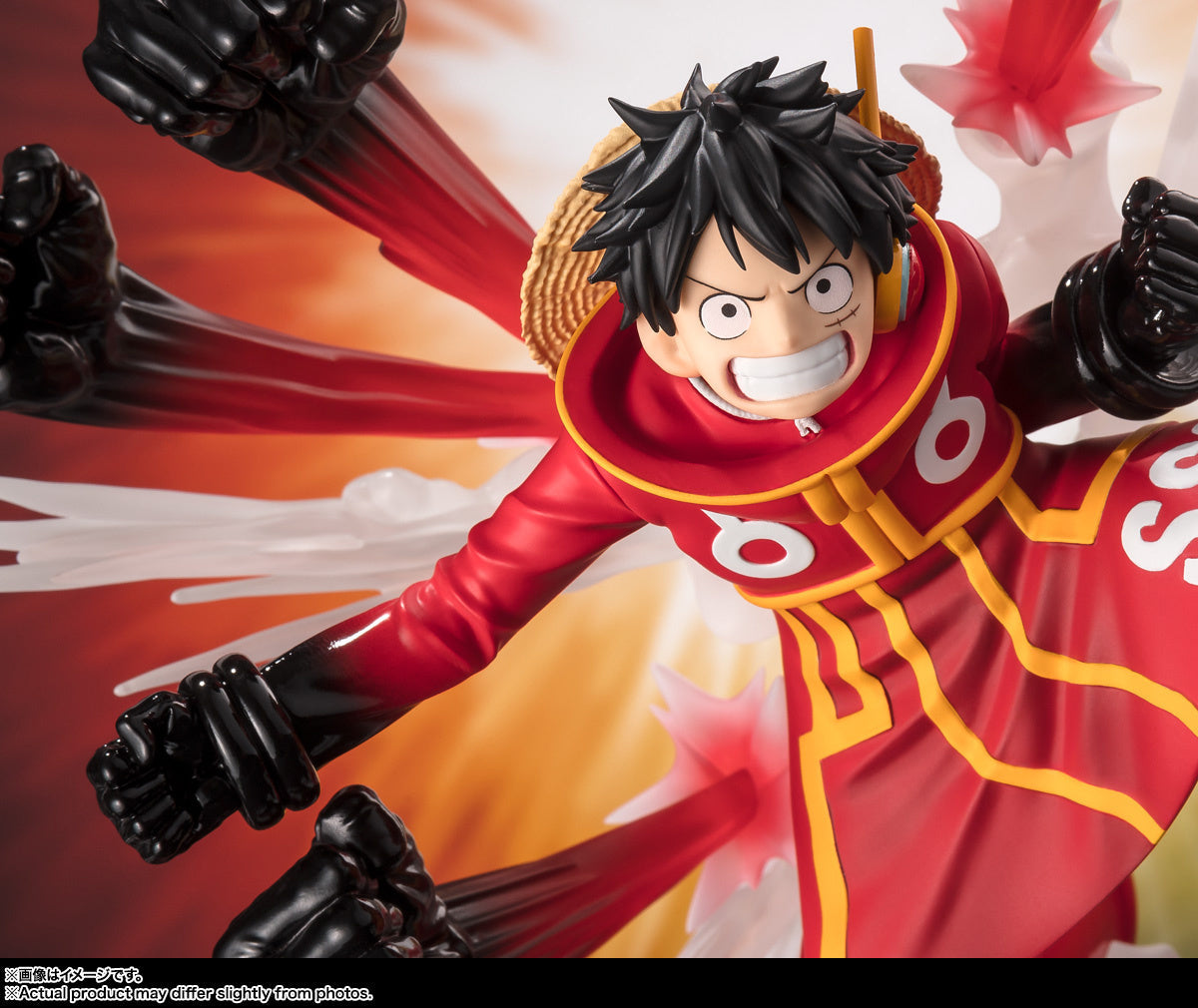 Figuarts Zero Extra Battle One Piece Monkey D. Luffy (Gum Gum Hawk Gatling) Statue