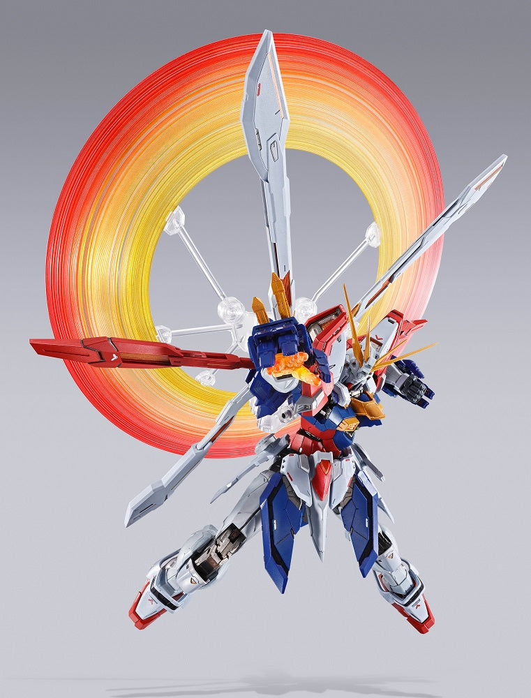 Bandai Metal Build G Gundam God Gundam (Burning Gundam and Burning Gundam Second Ver.) Action Figure