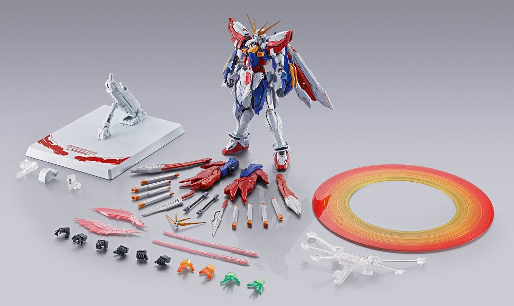 Bandai Metal Build G Gundam God Gundam (Burning Gundam and Burning Gundam Second Ver.) Action Figure