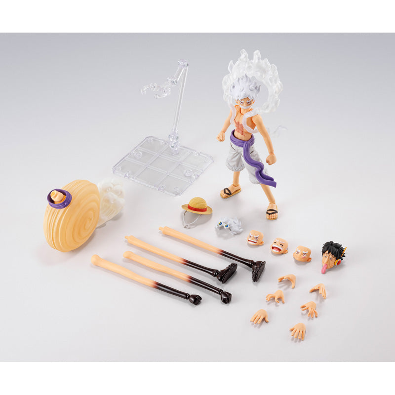 S.H. Figuarts One Piece Monkey D. Luffy Gear 5 (Future Island Egghead) Action Figure