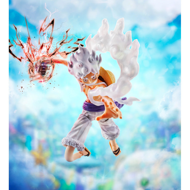 S.H. Figuarts One Piece Monkey D. Luffy Gear 5 (Future Island Egghead) Action Figure