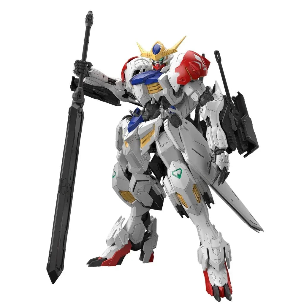 Gundam 1/100 MG IBO ASW-G-08 Gundam Barbatos Lupus Iron Blooded Orphans Model Kit