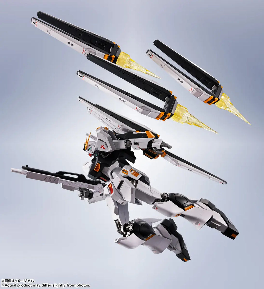 Bandai Metal Robot Spirits Gundam Char's Counterattack v Nu Gundam SIDE MS (Reissue) Action Figure