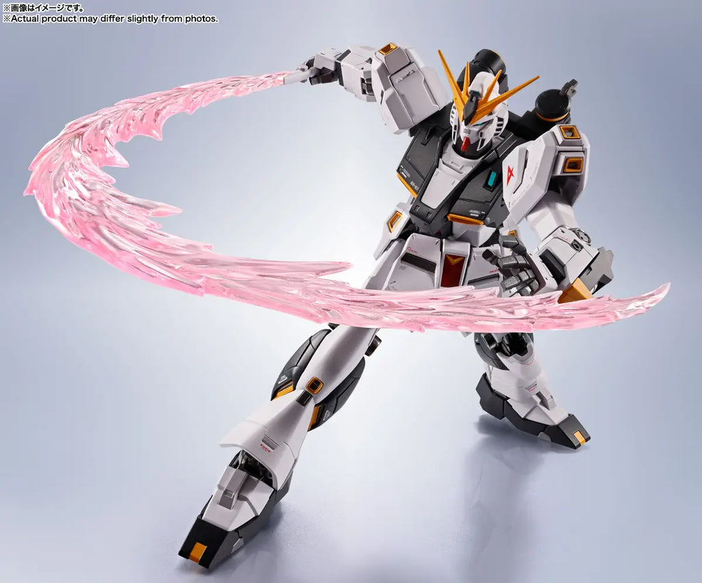 Bandai Metal Robot Spirits Gundam Char's Counterattack v Nu Gundam SIDE MS (Reissue) Action Figure