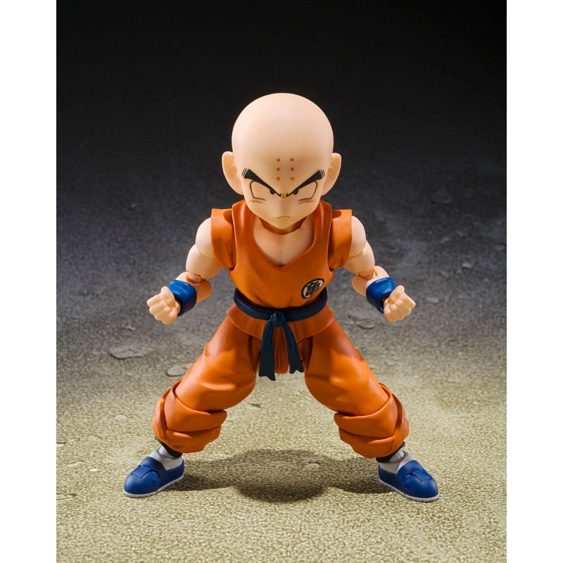 S.H. Figuarts Dragon Ball Z Krillin (Son Goku's Best Friend) Exclusive Action Figure