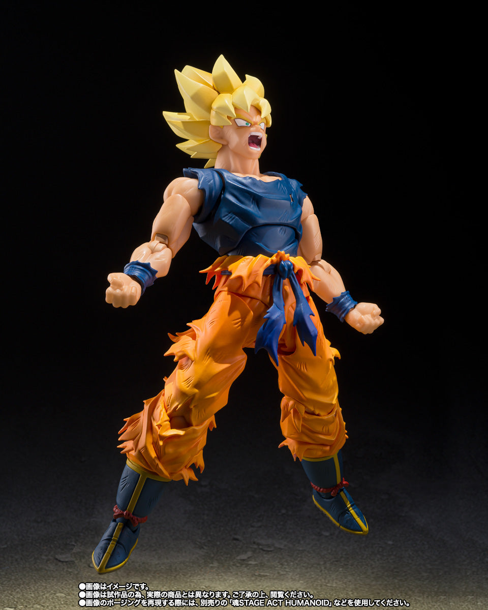 S.H. Figuarts Dragon Ball Z Super Saiyan Goku (Fighter of Rage) Exclusive Action Figure