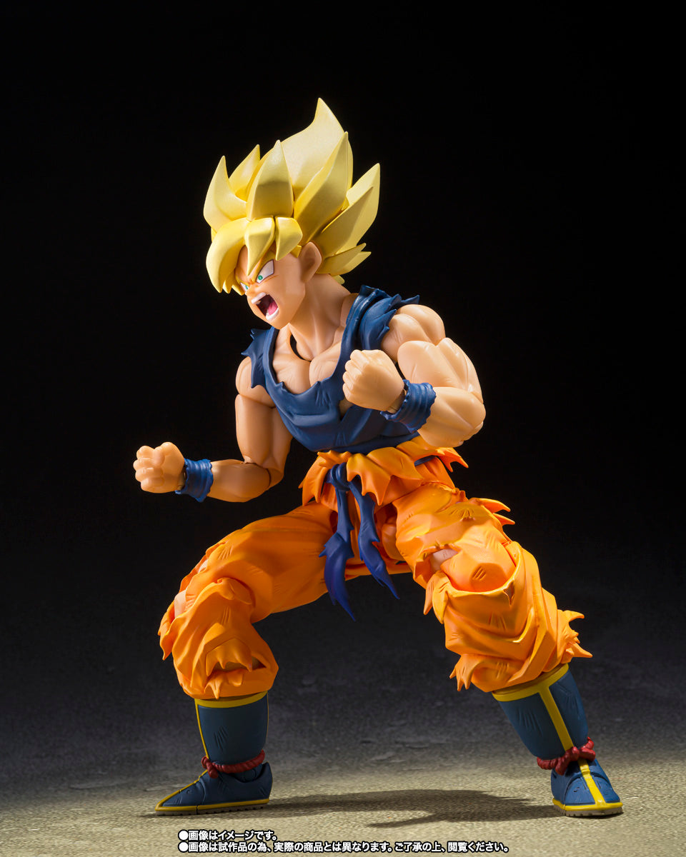 S.H. Figuarts Dragon Ball Z Super Saiyan Goku (Fighter of Rage) Exclusive Action Figure