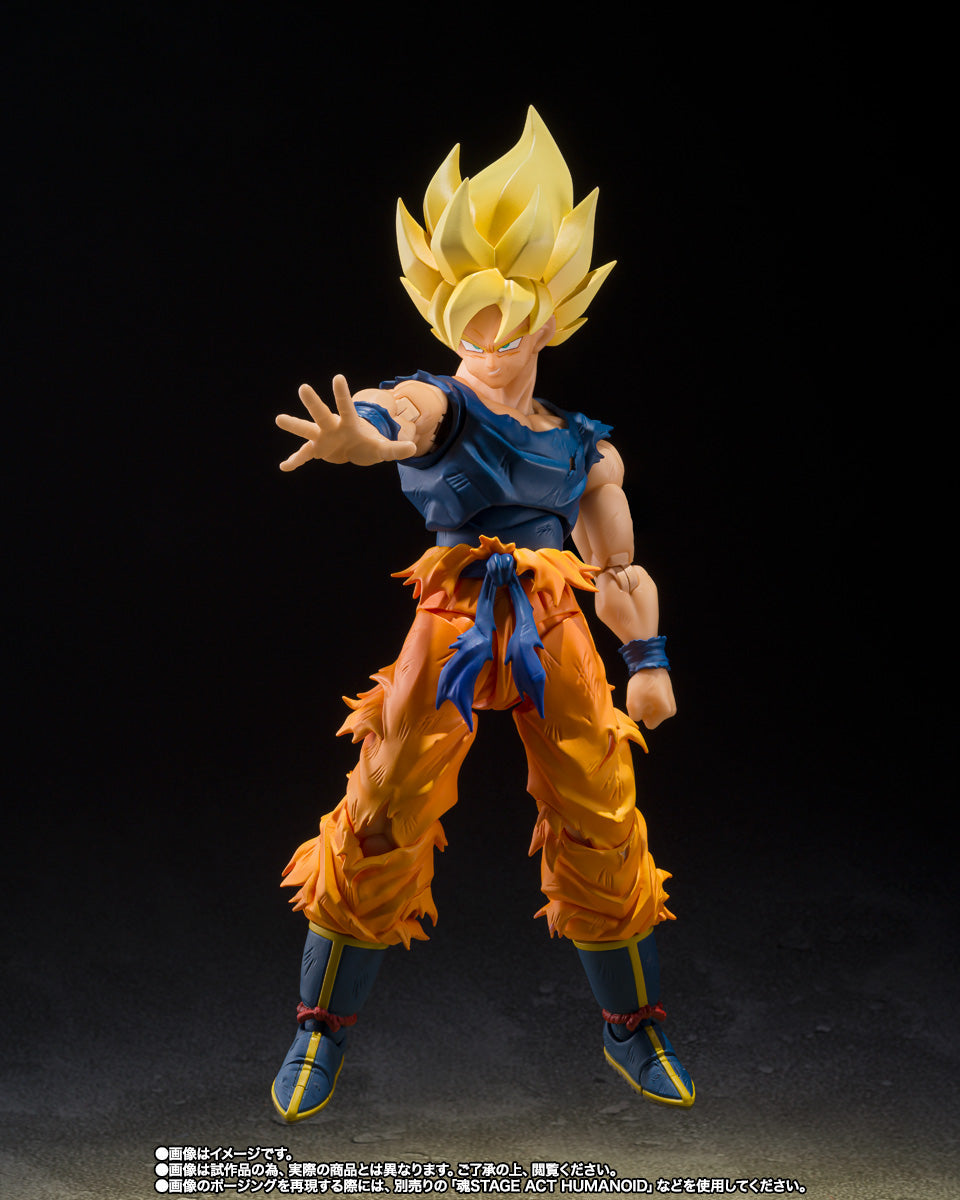 S.H. Figuarts Dragon Ball Z Super Saiyan Goku (Fighter of Rage) Exclusive Action Figure