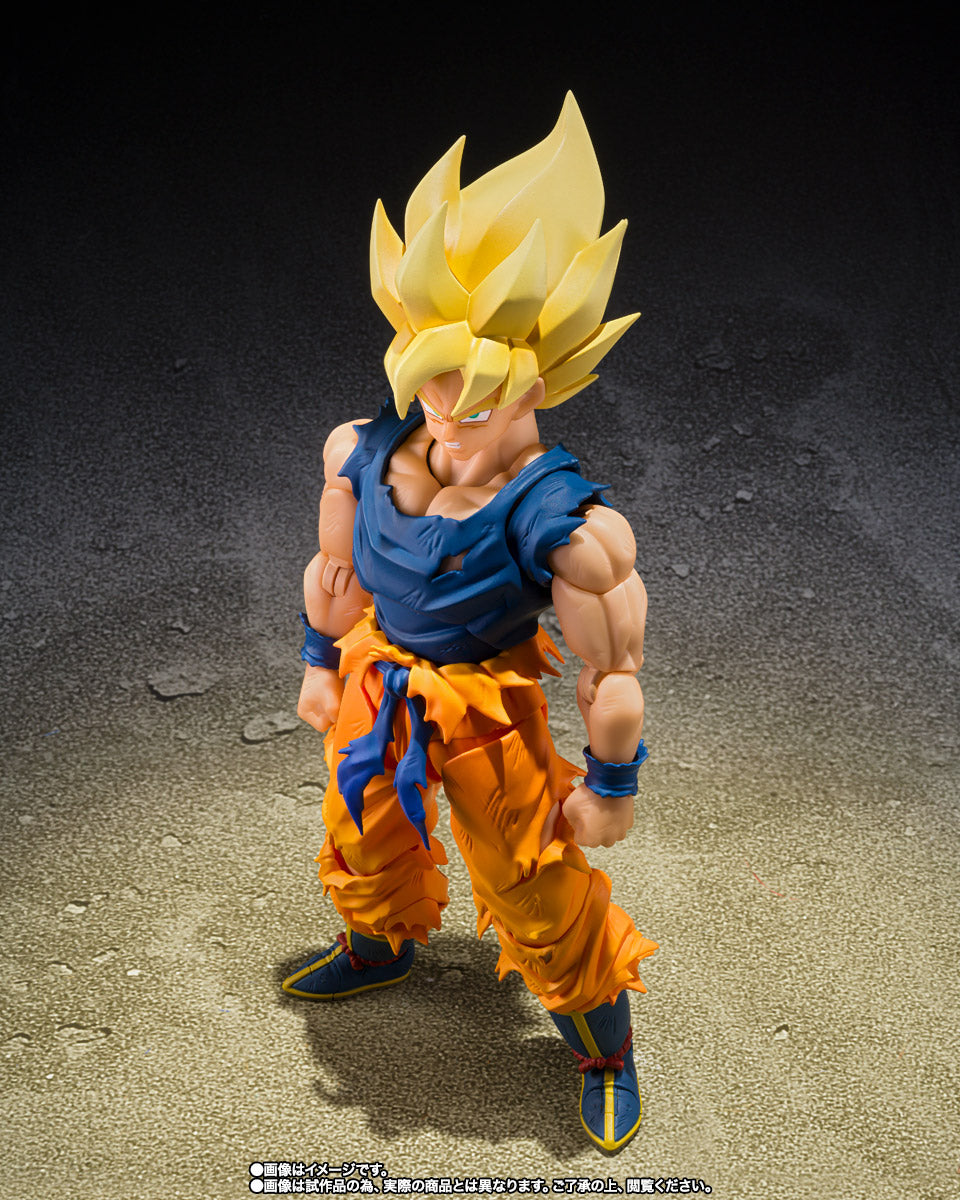 S.H. Figuarts Dragon Ball Z Super Saiyan Goku (Fighter of Rage) Exclusive Action Figure