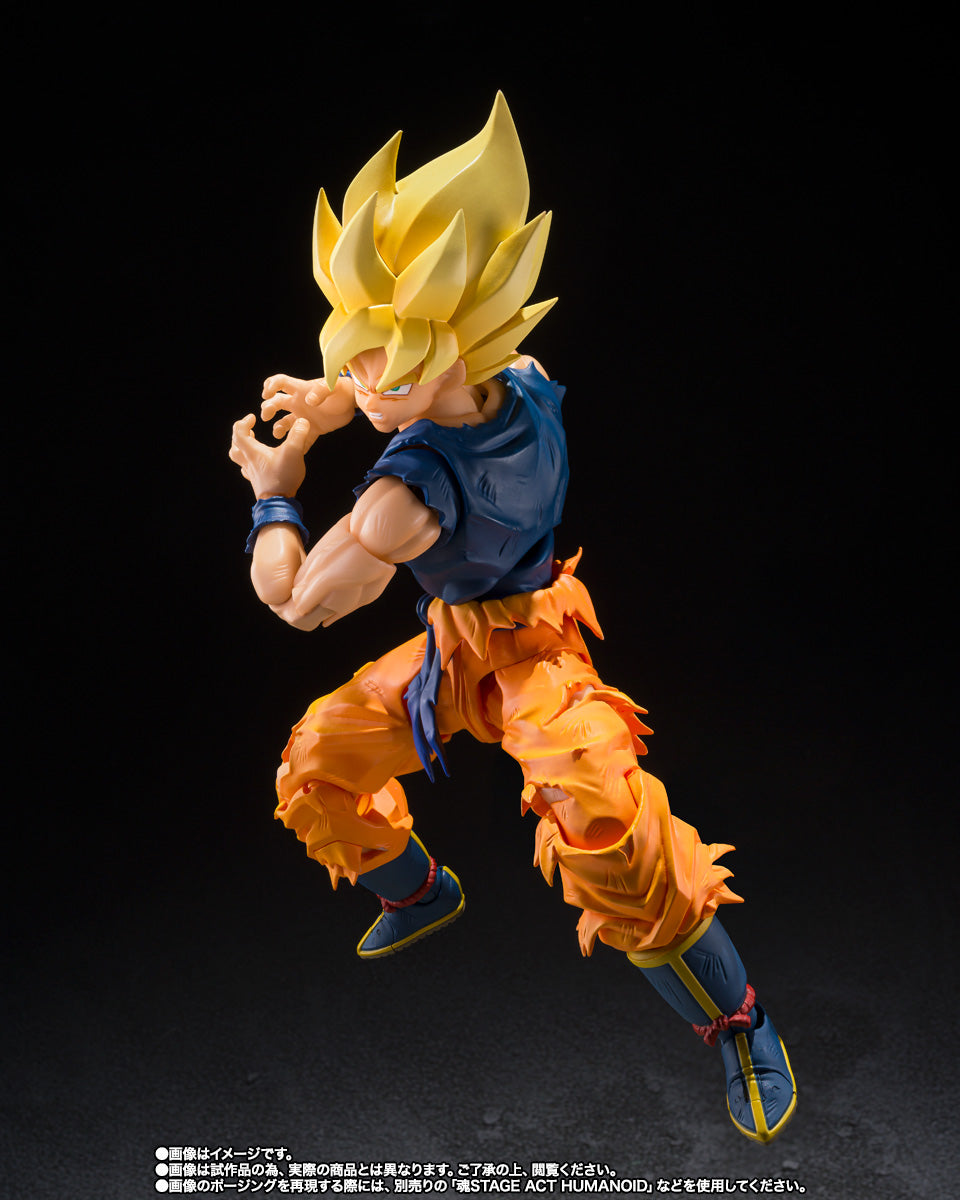 S.H. Figuarts Dragon Ball Z Super Saiyan Goku (Fighter of Rage) Exclusive Action Figure
