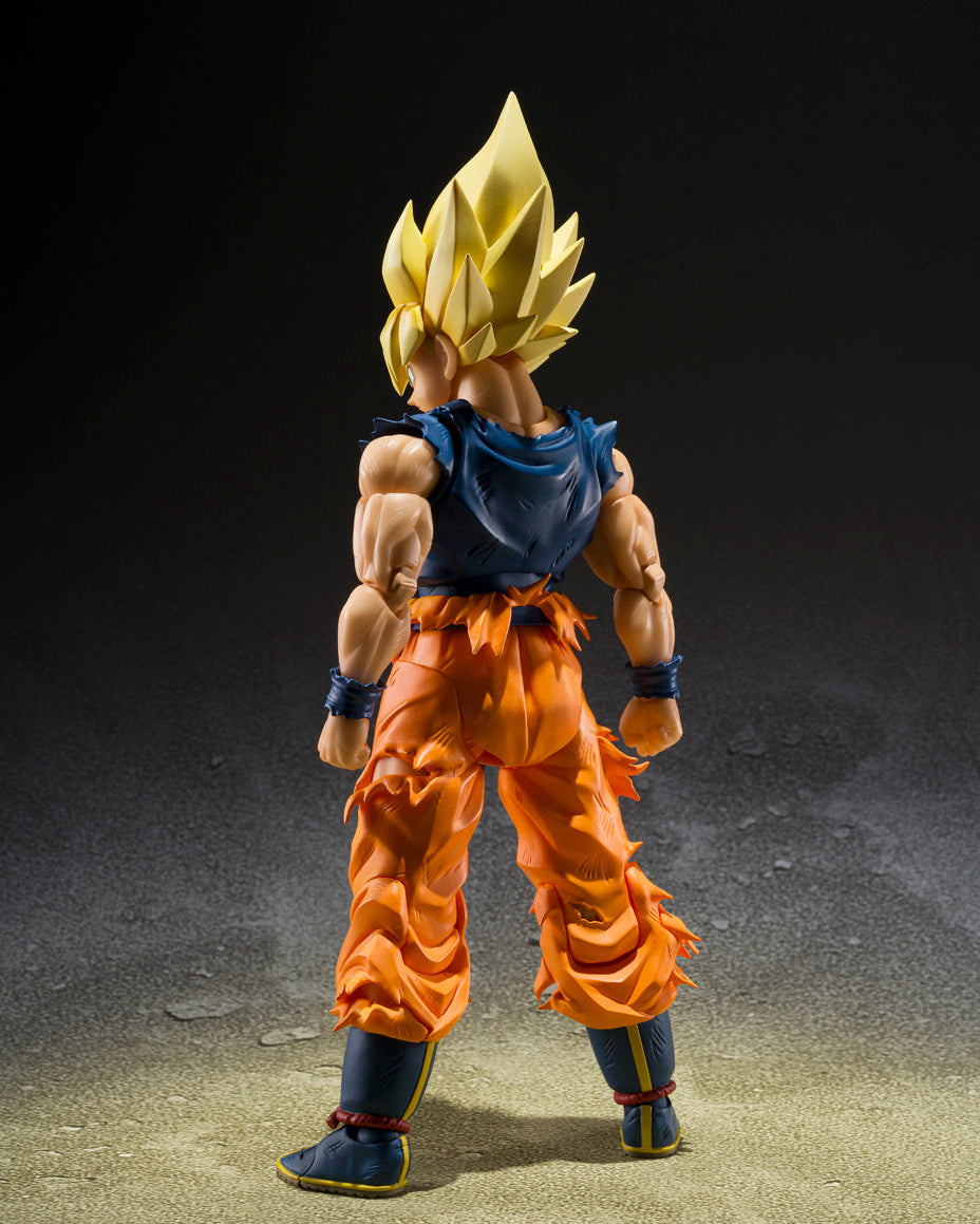S.H. Figuarts Dragon Ball Z Super Saiyan Goku (Fighter of Rage) Exclusive Action Figure