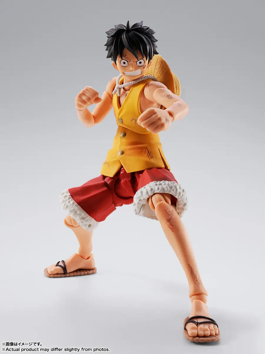 S.H. Figuarts One Piece Monkey D. Luffy (Marineford) Action Figure
