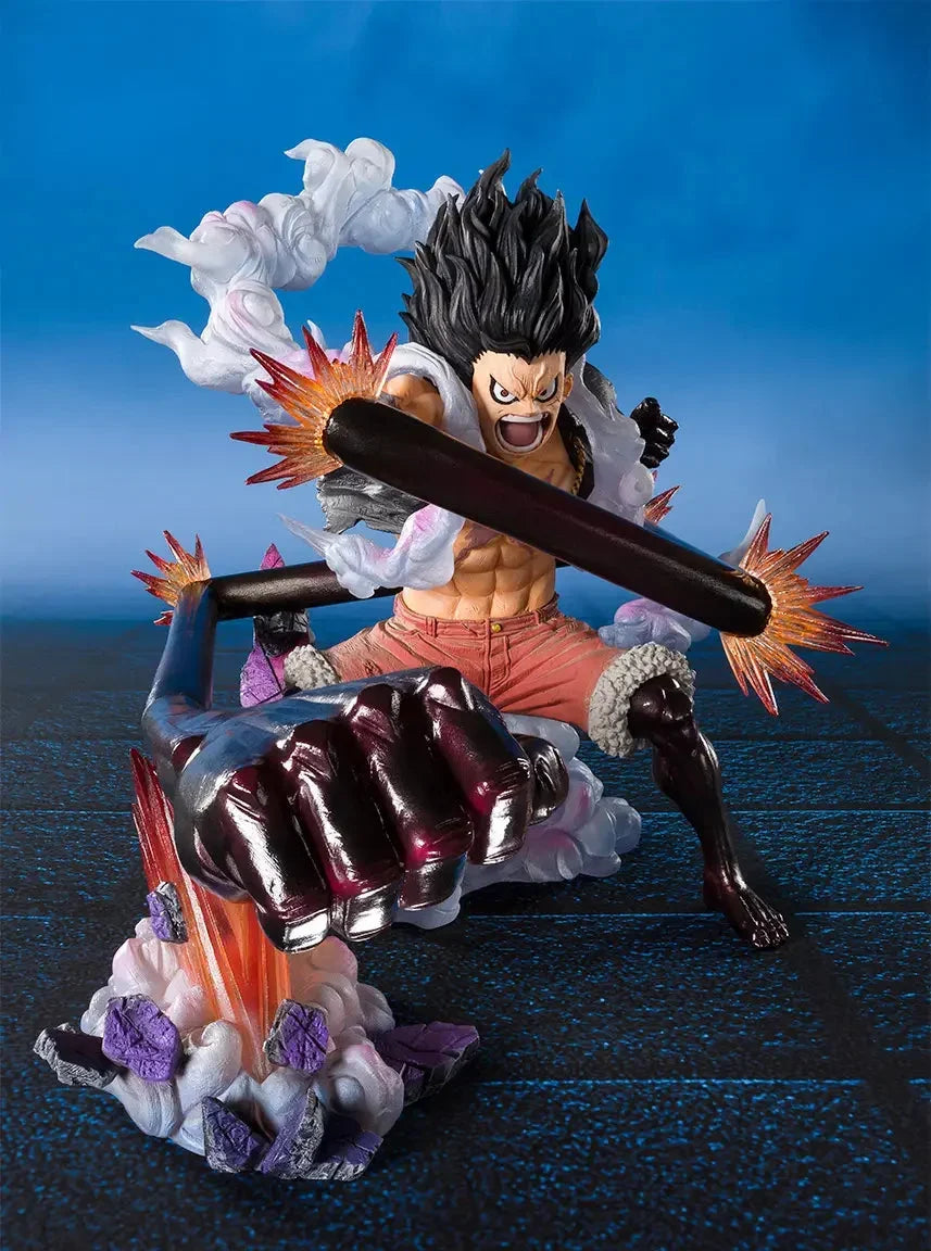 Figuarts Zero Extra Battle One Piece Monkey D. Luffy Gear 4 Snake Man King Cobra (Reissue) Statue Preorder