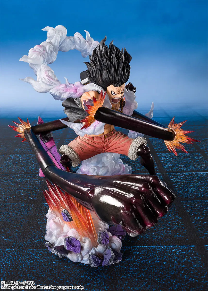 Figuarts Zero Extra Battle One Piece Monkey D. Luffy Gear 4 Snake Man King Cobra (Reissue) Statue Preorder