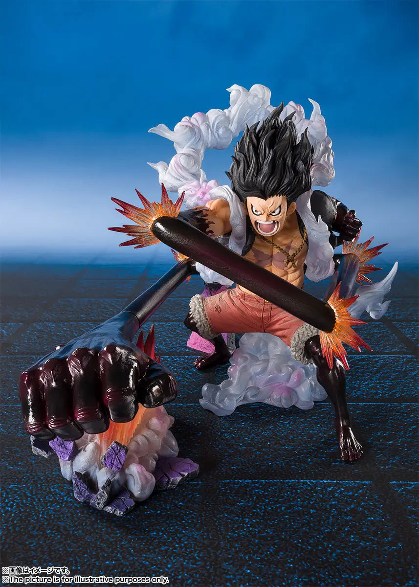 Figuarts Zero Extra Battle One Piece Monkey D. Luffy Gear 4 Snake Man King Cobra (Reissue) Statue Preorder