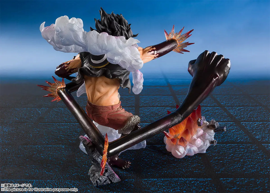 Figuarts Zero Extra Battle One Piece Monkey D. Luffy Gear 4 Snake Man King Cobra (Reissue) Statue Preorder