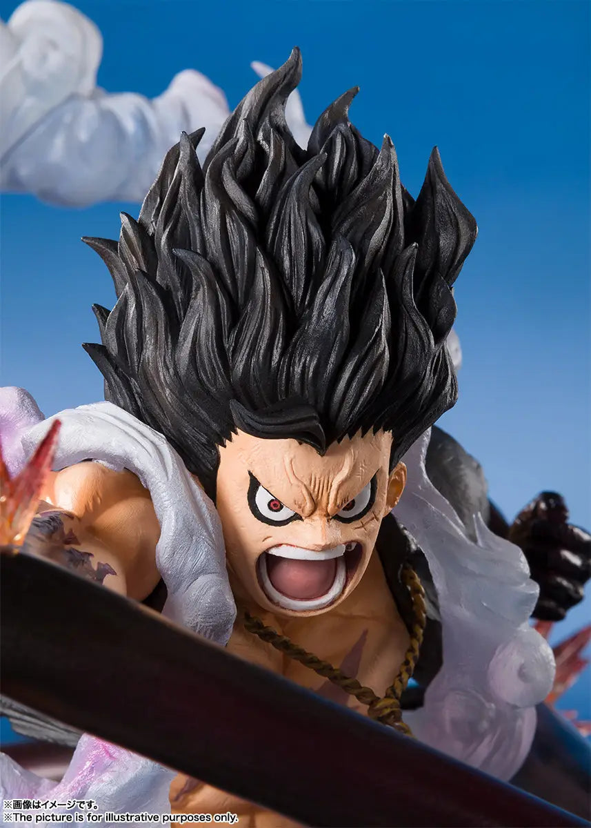 Figuarts Zero Extra Battle One Piece Monkey D. Luffy Gear 4 Snake Man King Cobra (Reissue) Statue Preorder