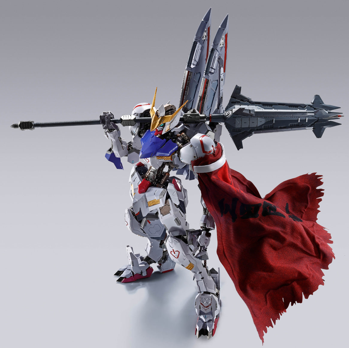 Bandai Metal Build Gundam Iron-Blooded Orphans Gundam Barbatos & Boomerang Mace (4th Form) Action Figure