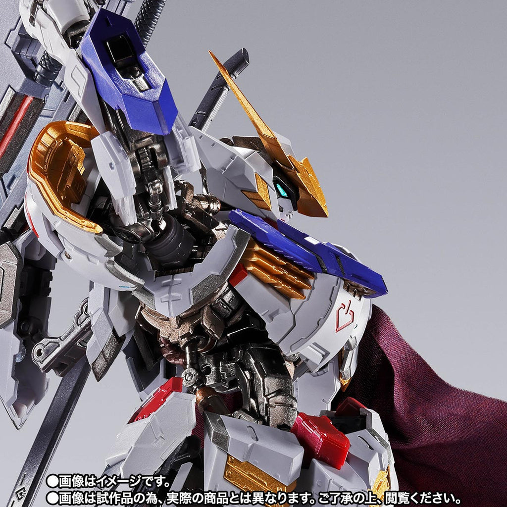 Bandai Metal Build Gundam Iron-Blooded Orphans Gundam Barbatos & Boomerang Mace (4th Form) Action Figure
