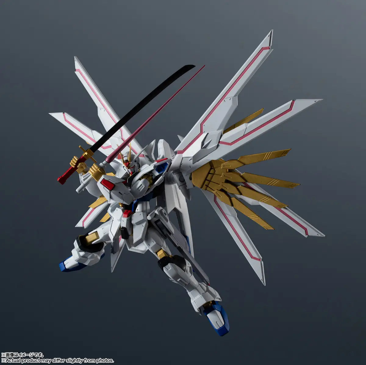Gundam Universe GU-48 ZGMF/A-262PD-P Mighty Freedom Gundam SEED Freedom Action Figure