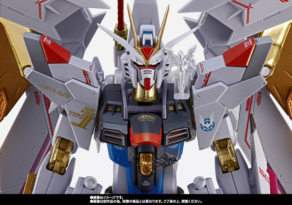 Bandai Metal Robot Spirits Mighty Strike Freedom Gundam (Final Battle Ver.) Action Figure