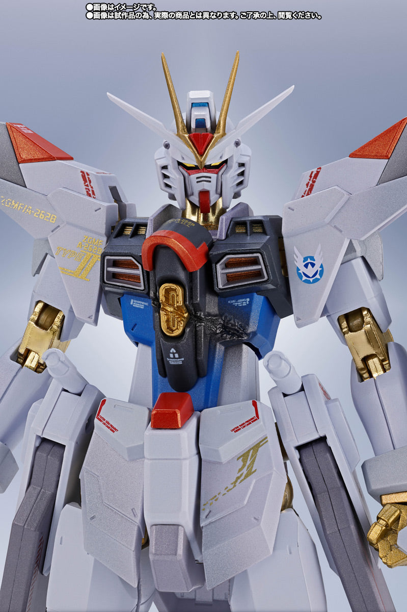 Bandai Metal Robot Spirits Mighty Strike Freedom Gundam (Final Battle Ver.) Action Figure