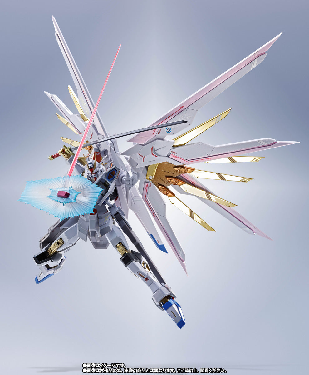Bandai Metal Robot Spirits Mighty Strike Freedom Gundam (Final Battle Ver.) Action Figure
