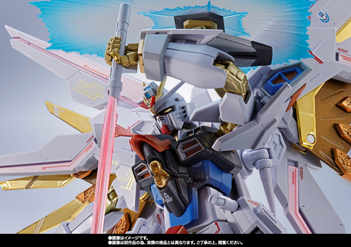Bandai Metal Robot Spirits Mighty Strike Freedom Gundam (Final Battle Ver.) Action Figure