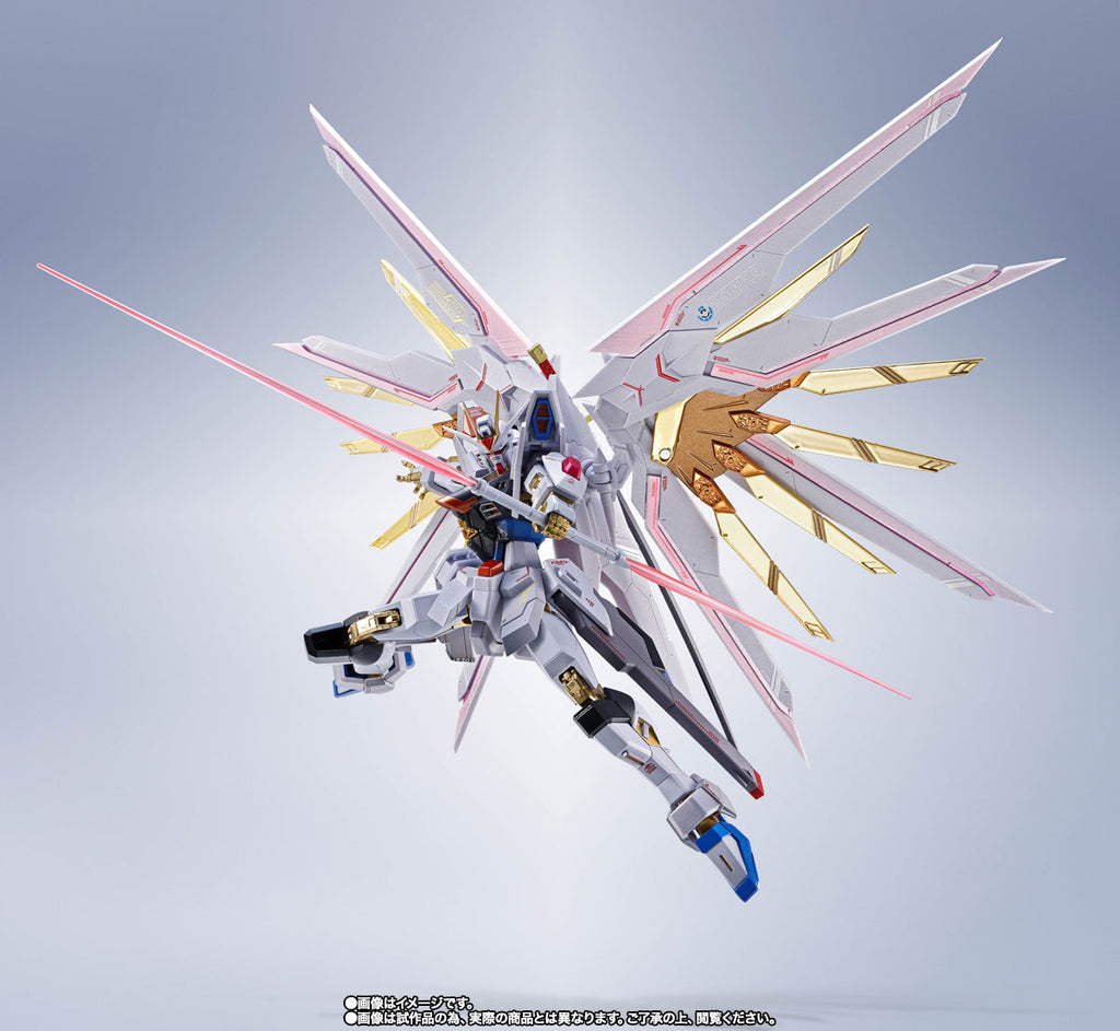 Bandai Metal Robot Spirits Mighty Strike Freedom Gundam (Final Battle Ver.) Action Figure