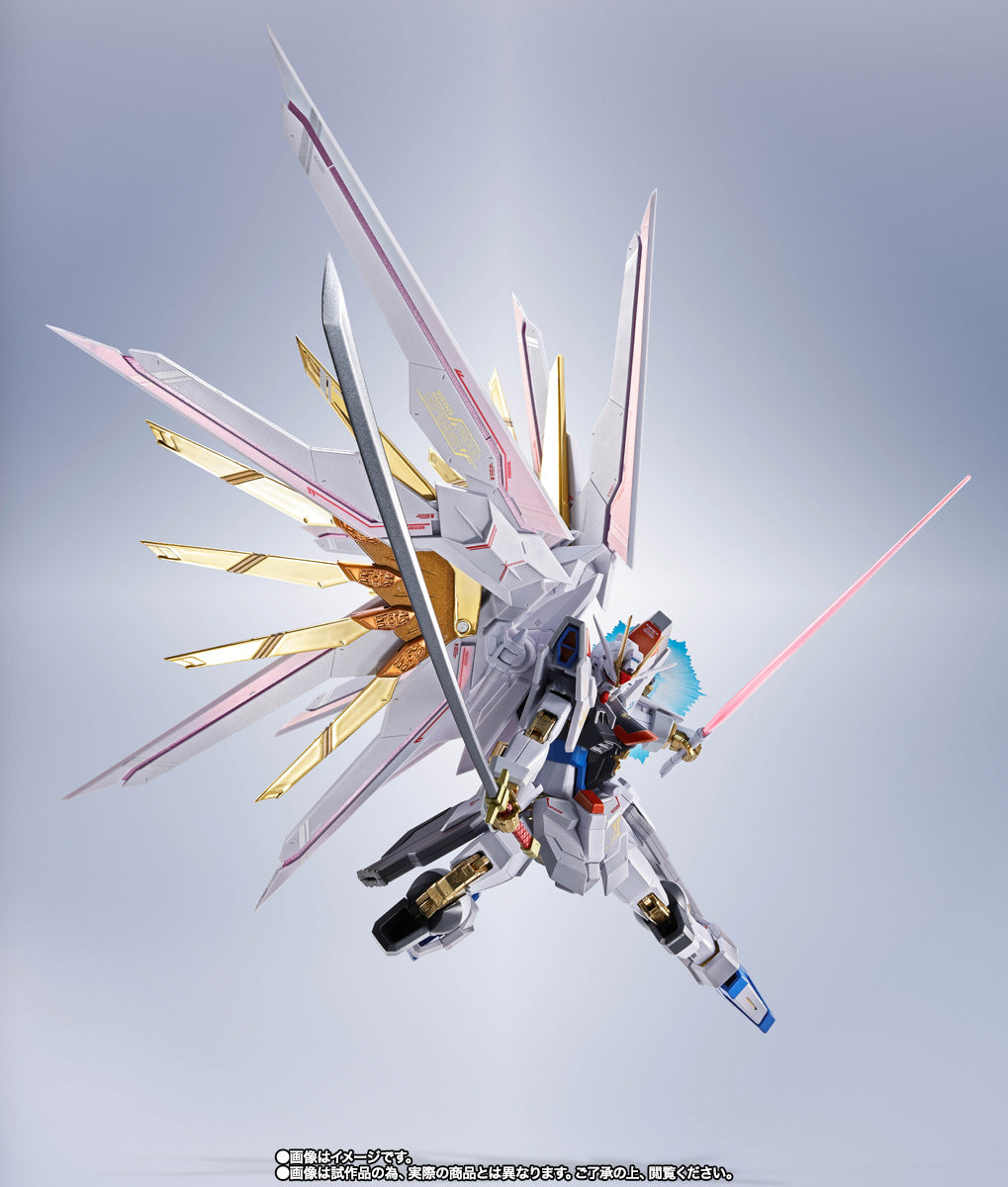 Bandai Metal Robot Spirits Mighty Strike Freedom Gundam (Final Battle Ver.) Action Figure