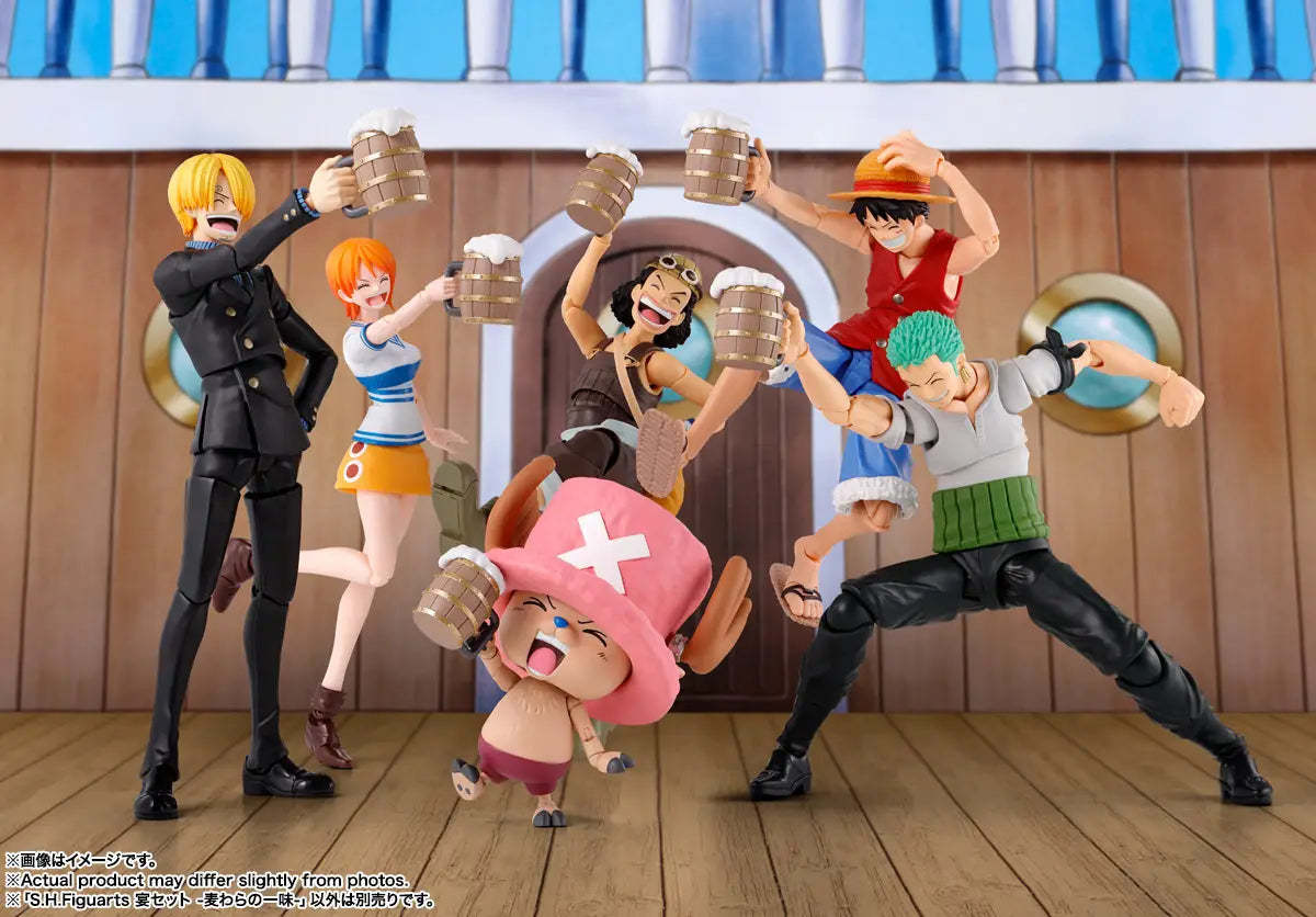 S.H. Figuarts One Piece Party Set (The Straw Hat Crew) Option Parts Set