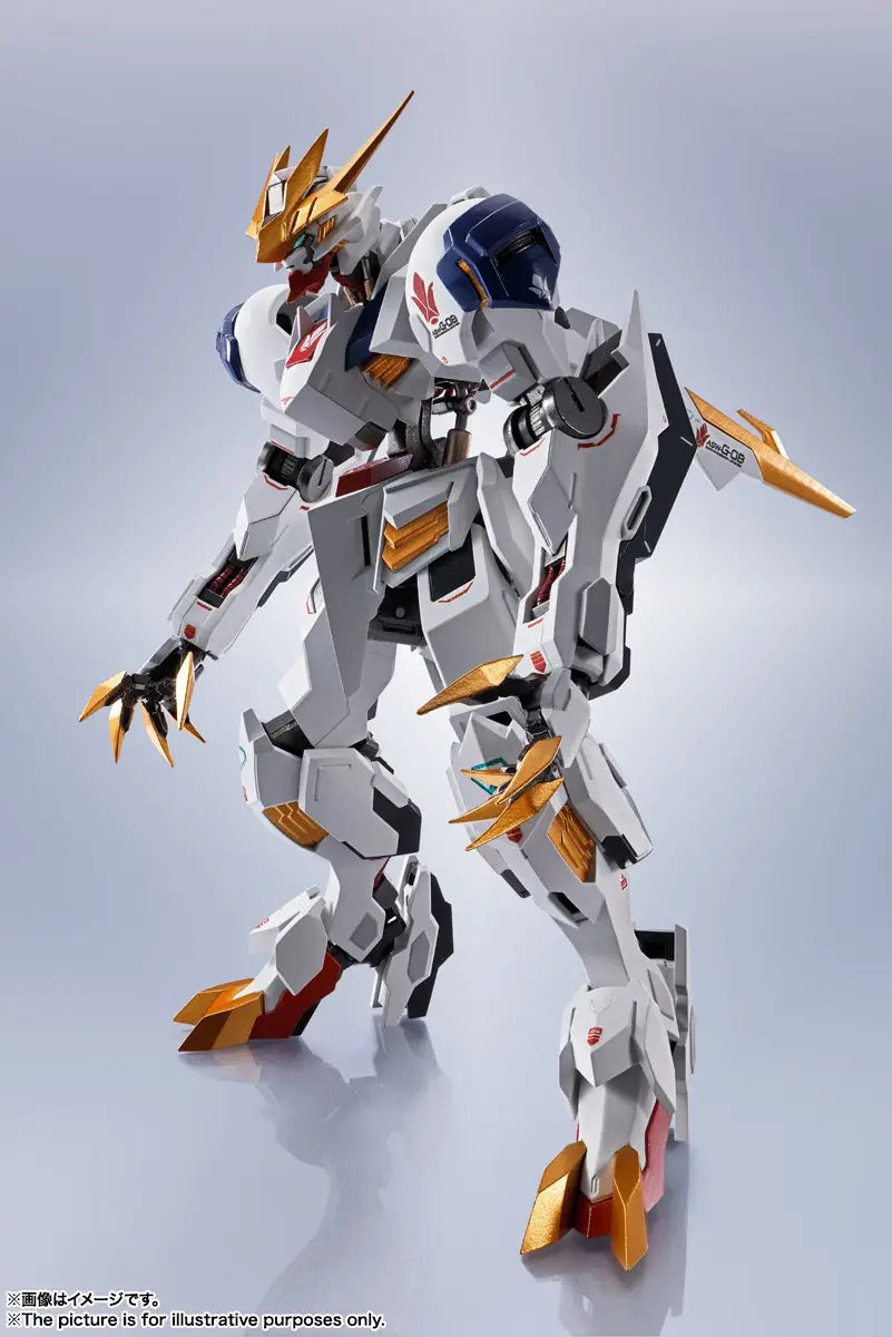 Bandai Metal Robot Spirits Gundam Iron-Blooded Orphans IBO Barbatos Lupus Rex (Reissue) Action Figure