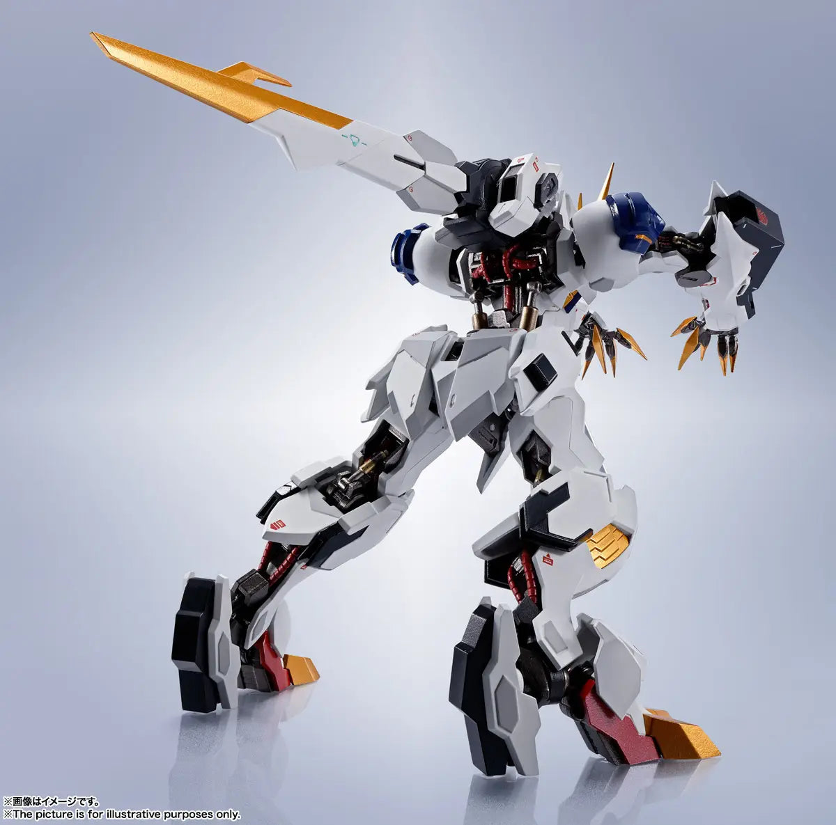Bandai Metal Robot Spirits Gundam Iron-Blooded Orphans IBO Barbatos Lupus Rex (Reissue) Action Figure
