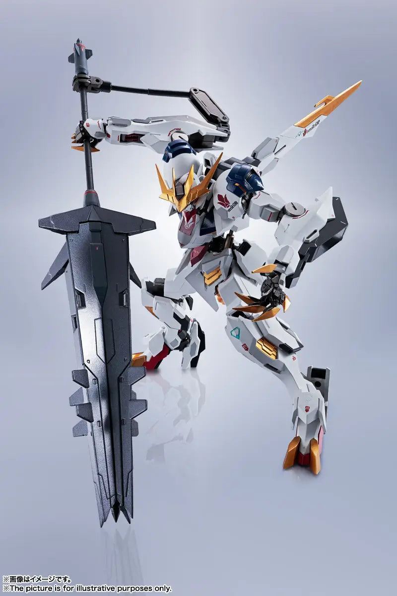 Bandai Metal Robot Spirits Gundam Iron-Blooded Orphans IBO Barbatos Lupus Rex (Reissue) Action Figure