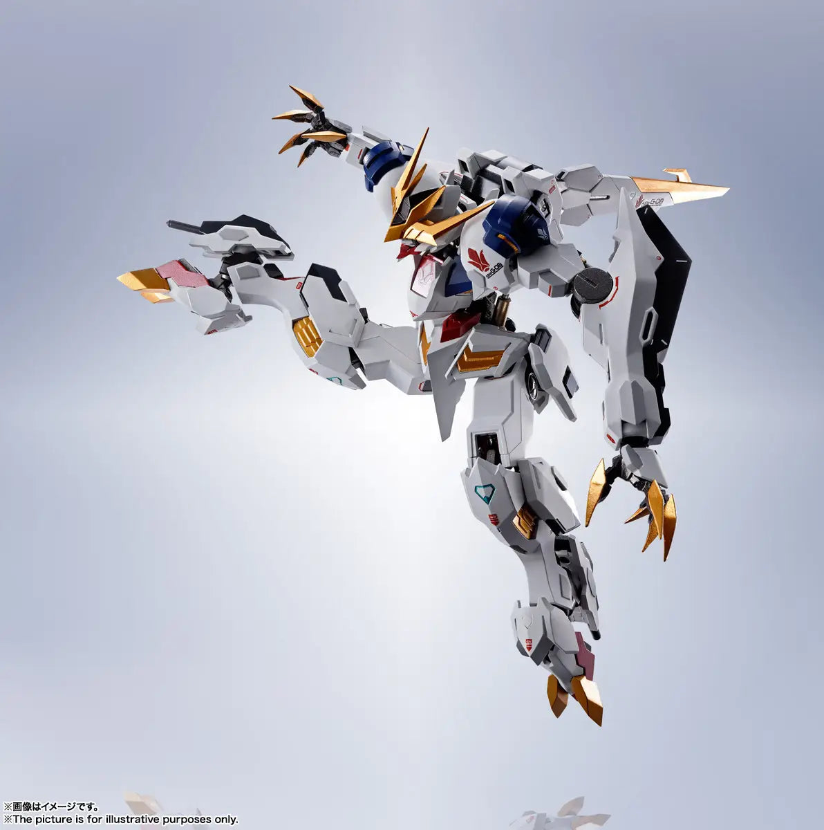 Bandai Metal Robot Spirits Gundam Iron-Blooded Orphans IBO Barbatos Lupus Rex (Reissue) Action Figure