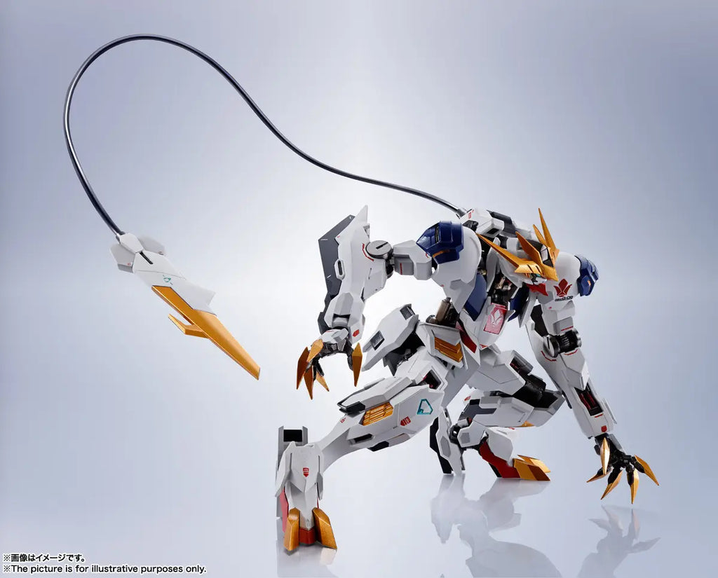 Bandai Metal Robot Spirits Gundam Iron-Blooded Orphans IBO Barbatos Lupus Rex (Reissue) Action Figure