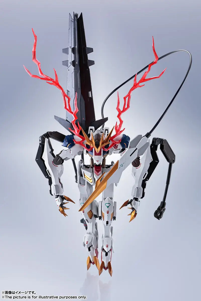 Bandai Metal Robot Spirits Gundam Iron-Blooded Orphans IBO Barbatos Lupus Rex (Reissue) Action Figure