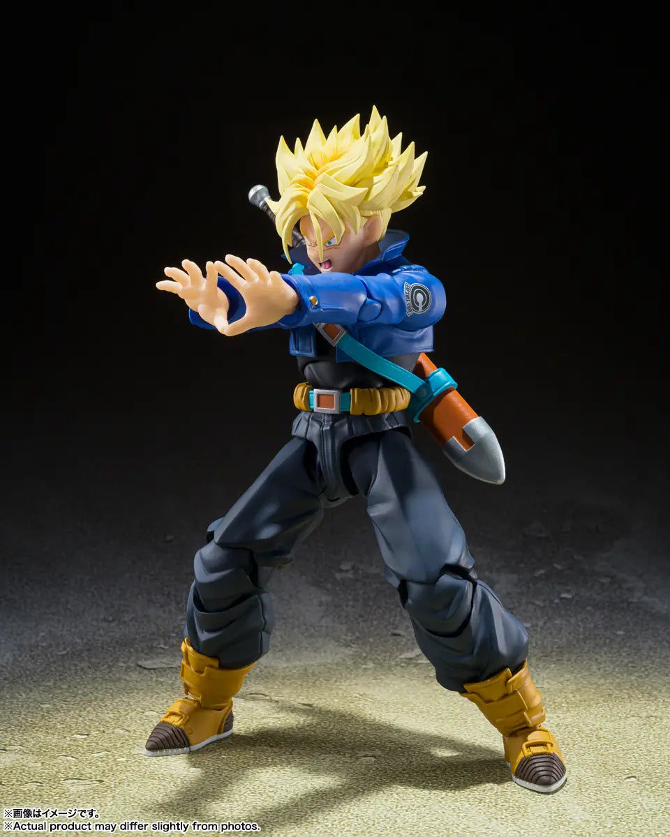 S.H. Figuarts Dragon Ball Z Super Saiyan Trunks -The Boy From The Future- (Reissue) Action Figure Pre Order
