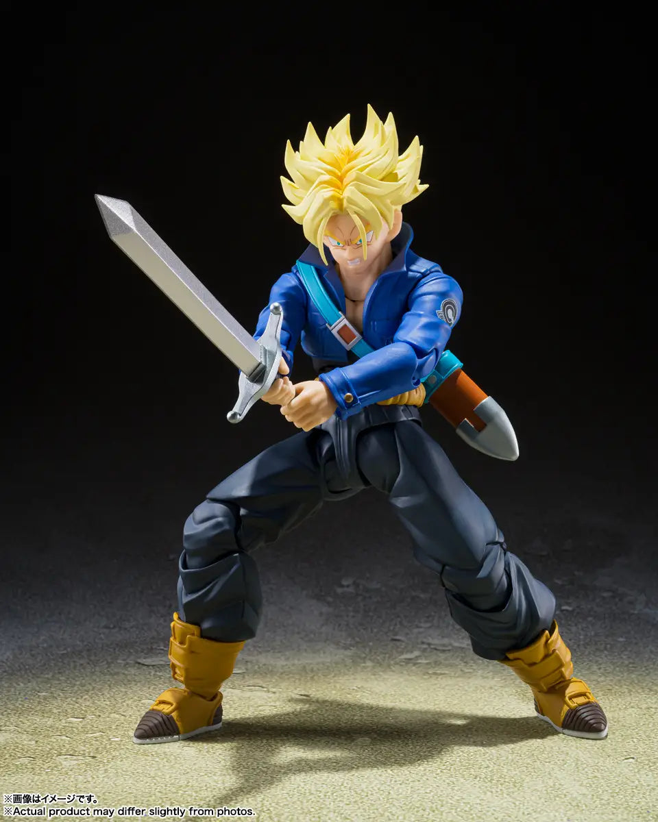 S.H. Figuarts Dragon Ball Z Super Saiyan Trunks -The Boy From The Future- (Reissue) Action Figure Pre Order
