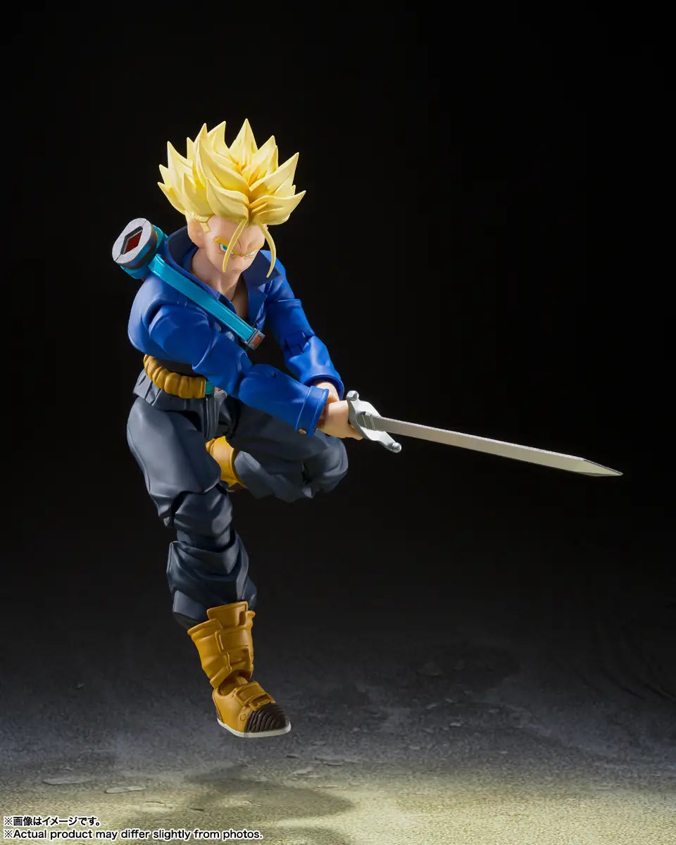 S.H. Figuarts Dragon Ball Z Super Saiyan Trunks -The Boy From The Future- (Reissue) Action Figure Pre Order
