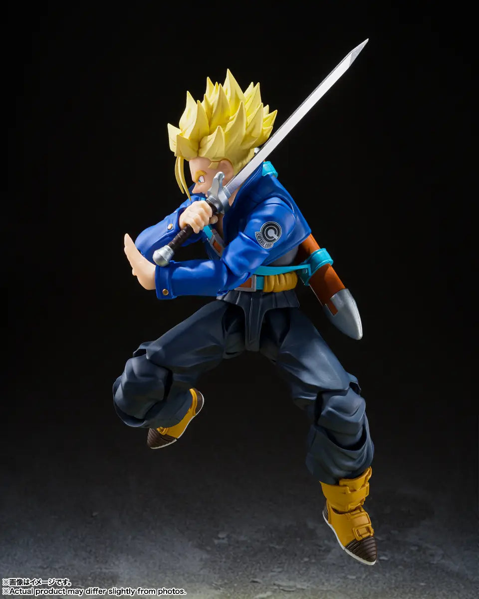 S.H. Figuarts Dragon Ball Z Super Saiyan Trunks -The Boy From The Future- (Reissue) Action Figure Pre Order