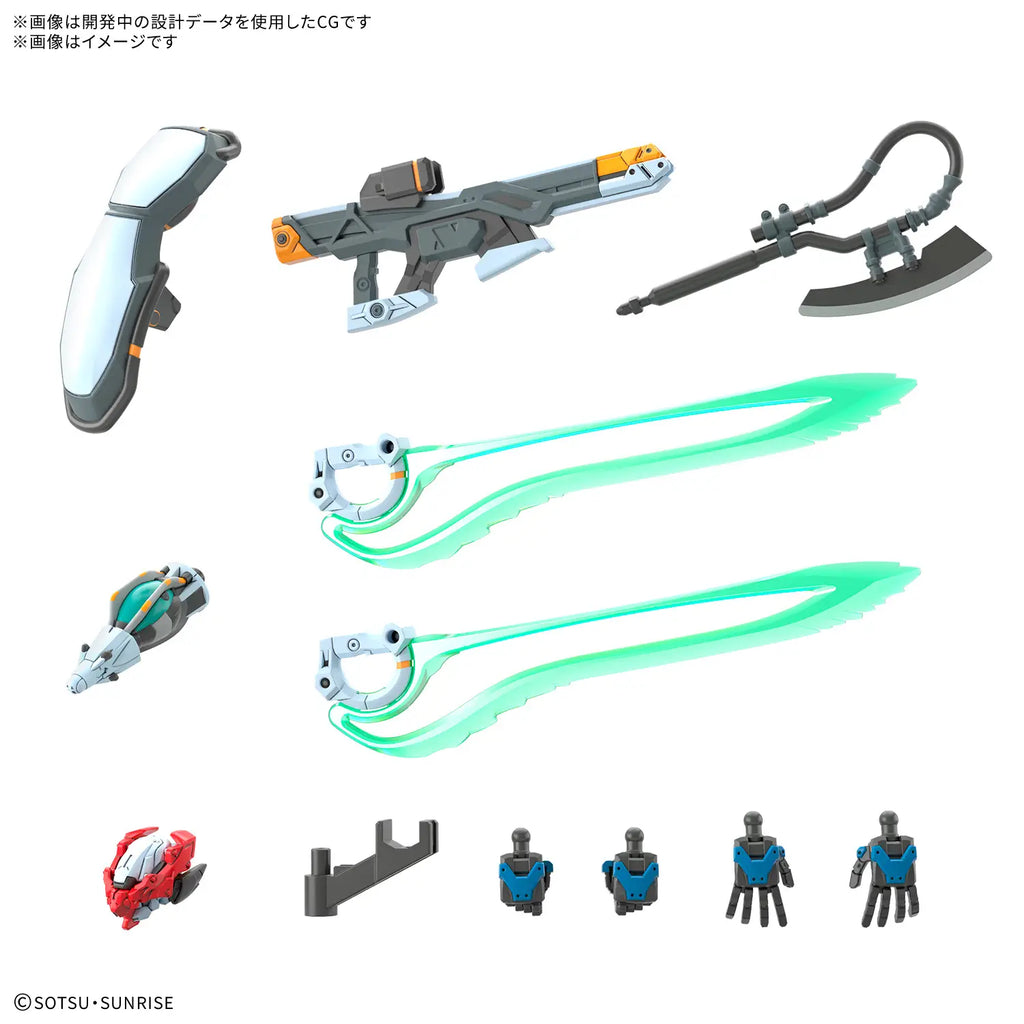 Gundam 1/144 HG GQX #13 GQuuuuuuX (Endymion Unit Awakened) Model Kit