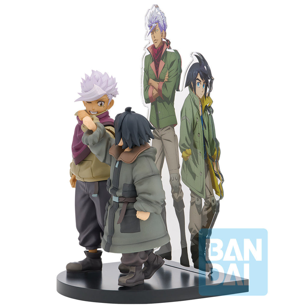Bandai Ichibansho Augus Mikazuki & Itsuka Orga Gundam Iron-Blooded Orphans Figure