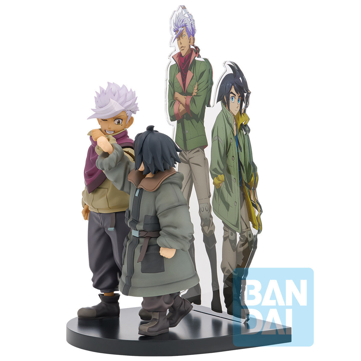 Bandai Ichibansho Augus Mikazuki & Itsuka Orga Gundam Iron-Blooded Orphans Figure