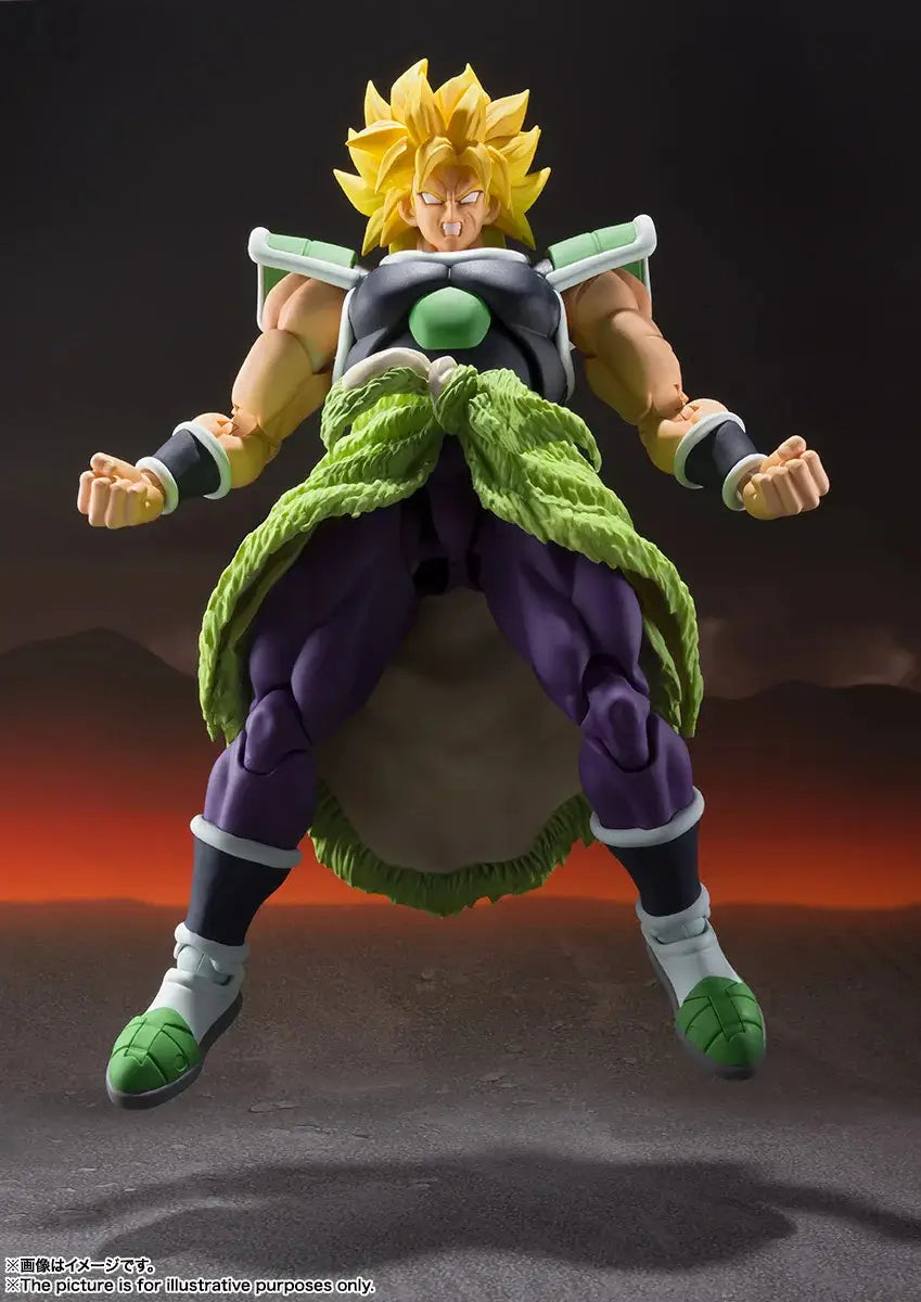 S.H. Figuarts Dragon Ball Super Broly (Reissue) Action Figure